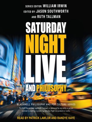 cover image of Saturday Night Live and Philosophy